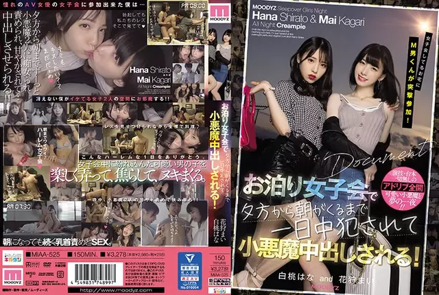 MIAA-525 M Man Participates In The Assault At The House Where The Girls Are Meeting! From The Evening To The Morning At The Girls-only Gathering, She Is *****d All Day Long And Is Vaginal Cum Shot! White Peach Hana Mai Kagari